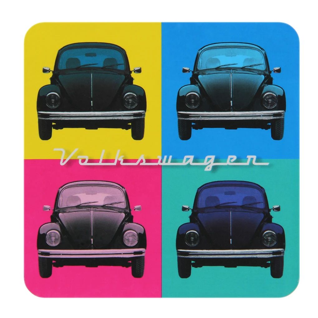 Volkswagen Käfer Untersetzer 4er Set