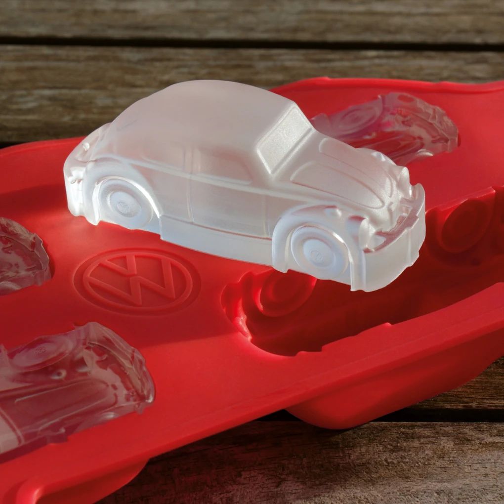 Volkswagen Käfer Eiswürfelform - Rot