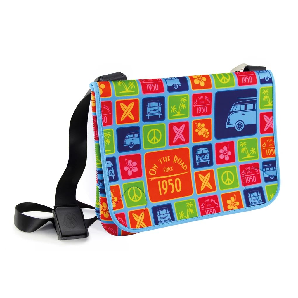 Volkswagen Bulli Schultertasche Neopren