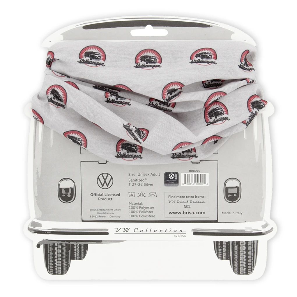 Volkswagen Multifunktionstuch, Bulli, weiß