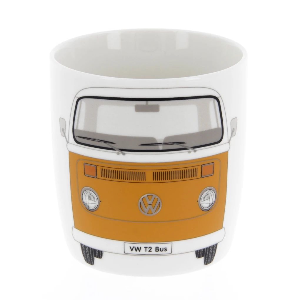 Volkswagen Bulli T2 Kaffeebecher, gelb