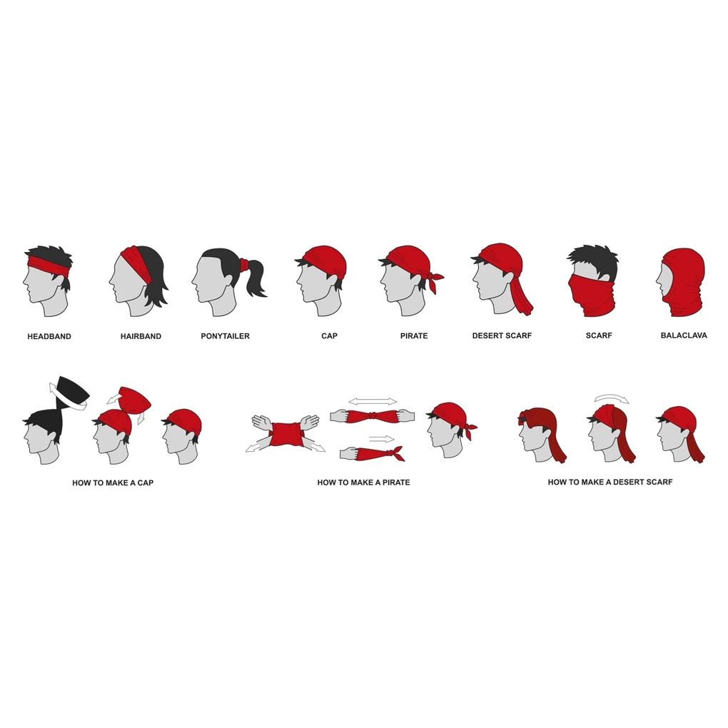 Volkswagen Multifunktionstuch, Bulli, dunkelblau