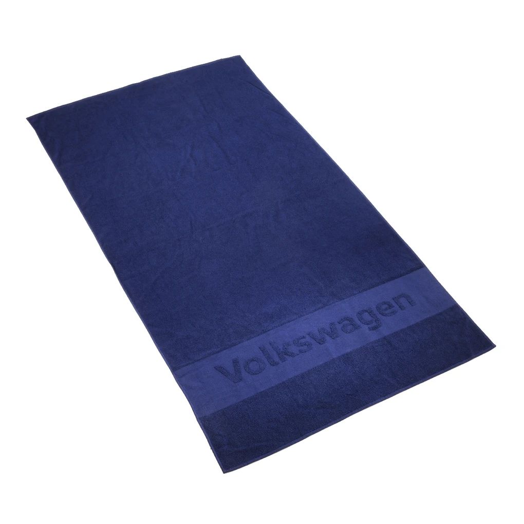 Volkswagen Badetuch Dunkelblau
