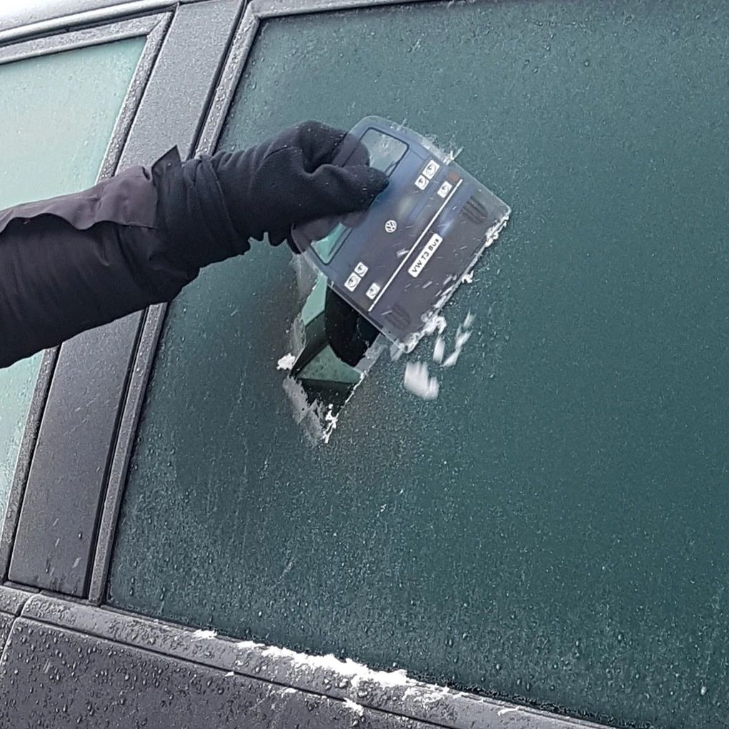 Volkswagen T3 Eiskratzer, blau
