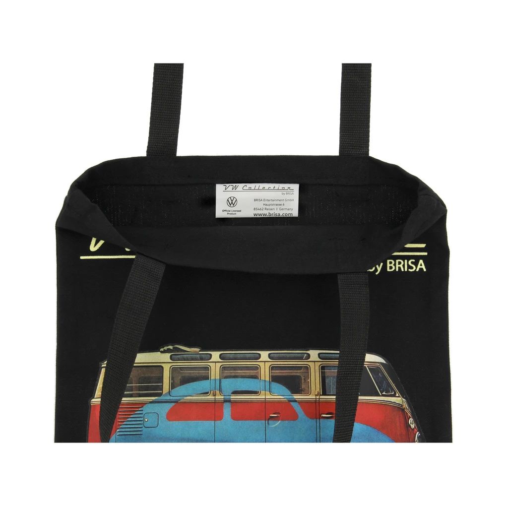 Volkswagen T1 Bus Werbetasche - Schwarz