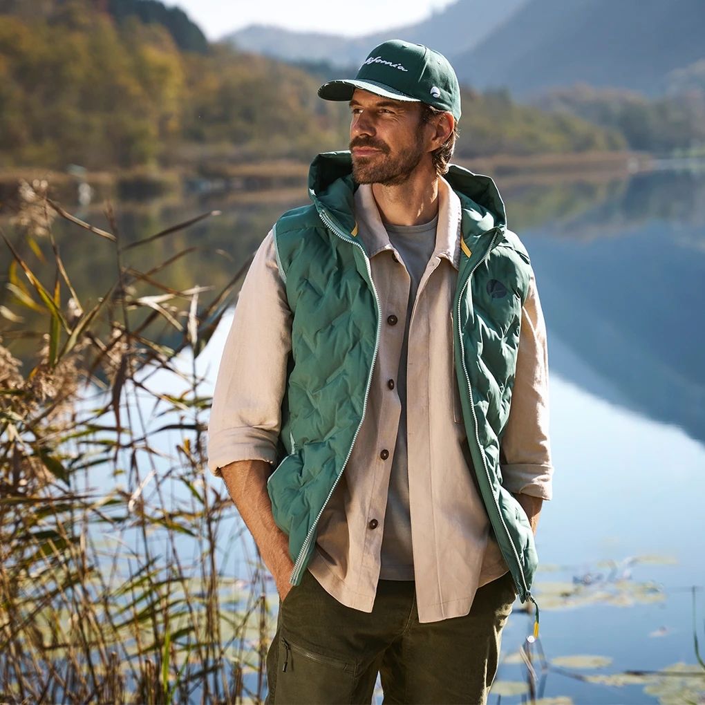 Volkswagen California Hooded Weste Herren Grün