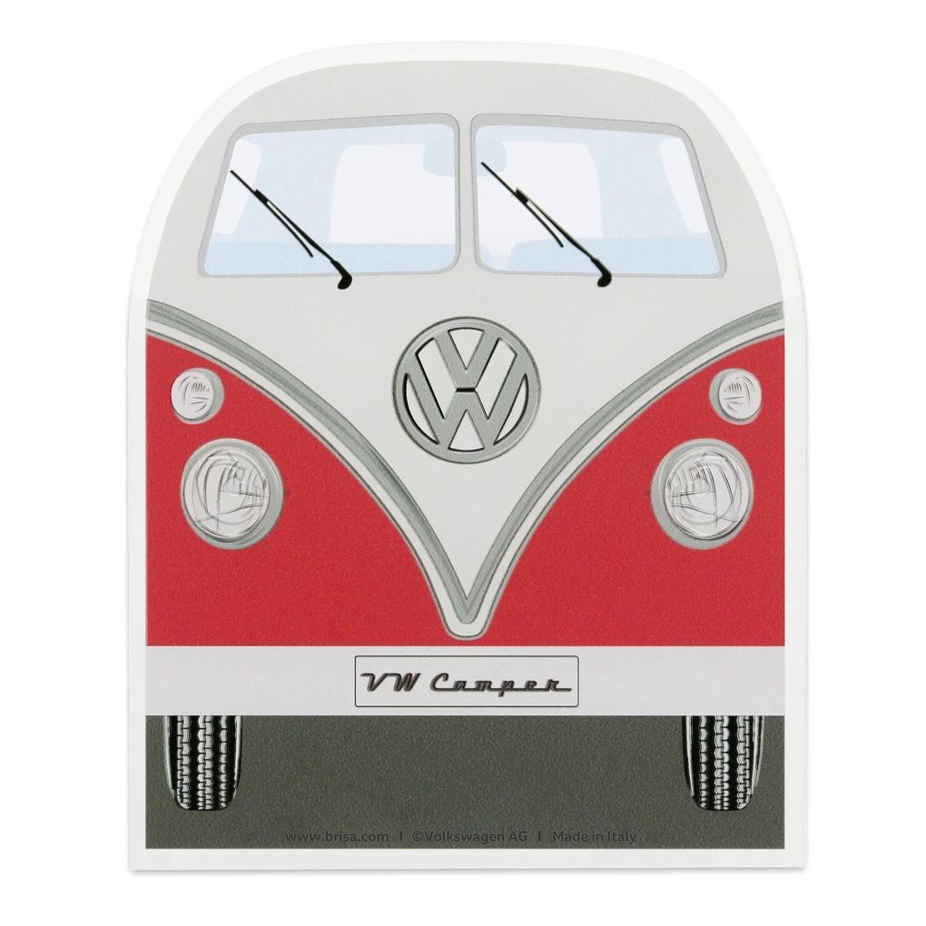 Volkswagen Bulli Eiskratzer - Front, rot