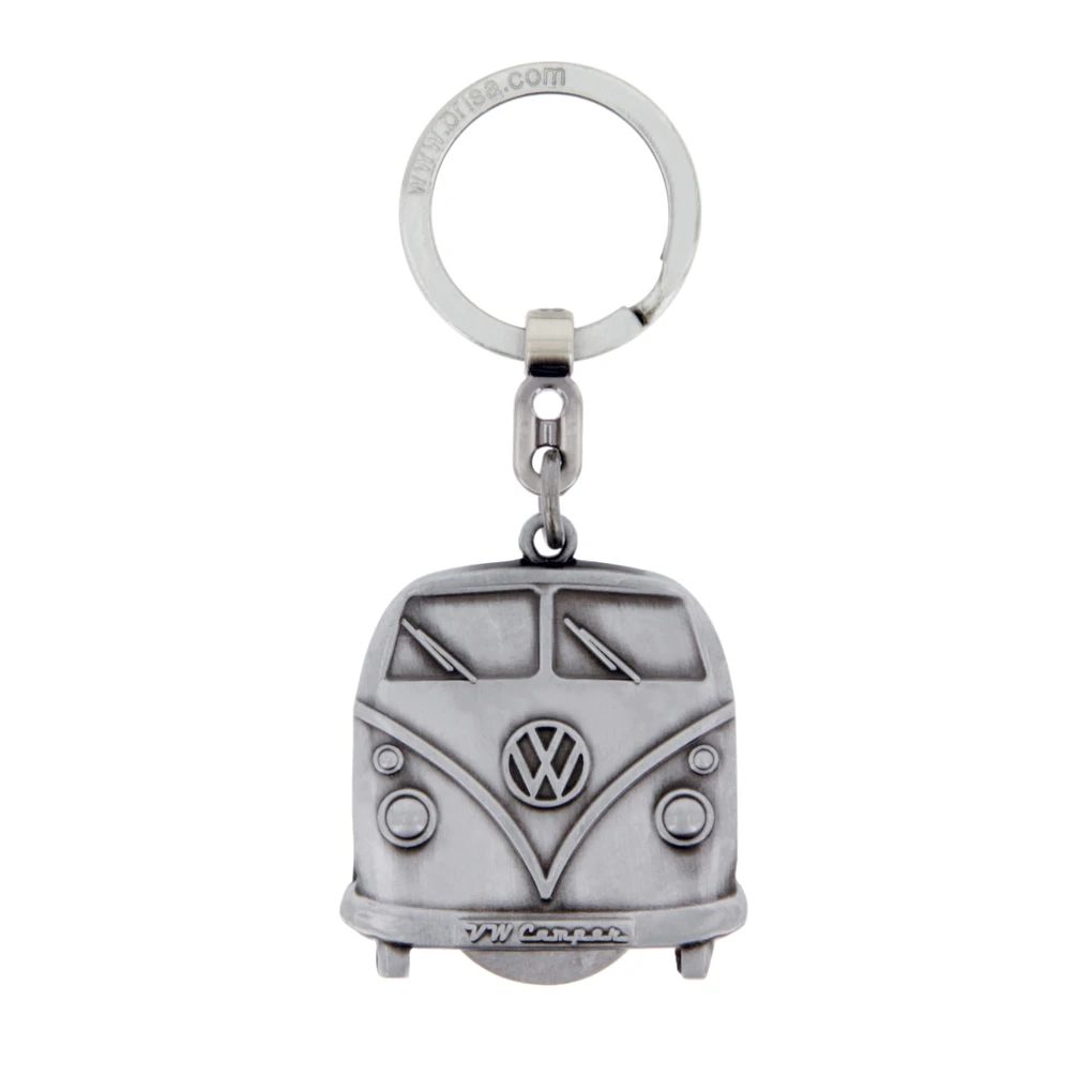 Volkswagen Bulli Schlüsselanhänger mit Einkaufswagenchip