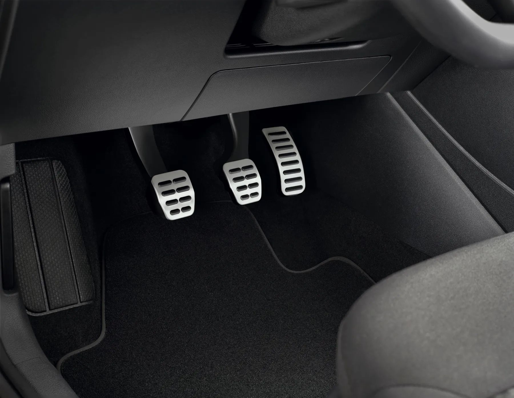 Volkswagen Original Pedalkappenset für Schaltfahrzeuge