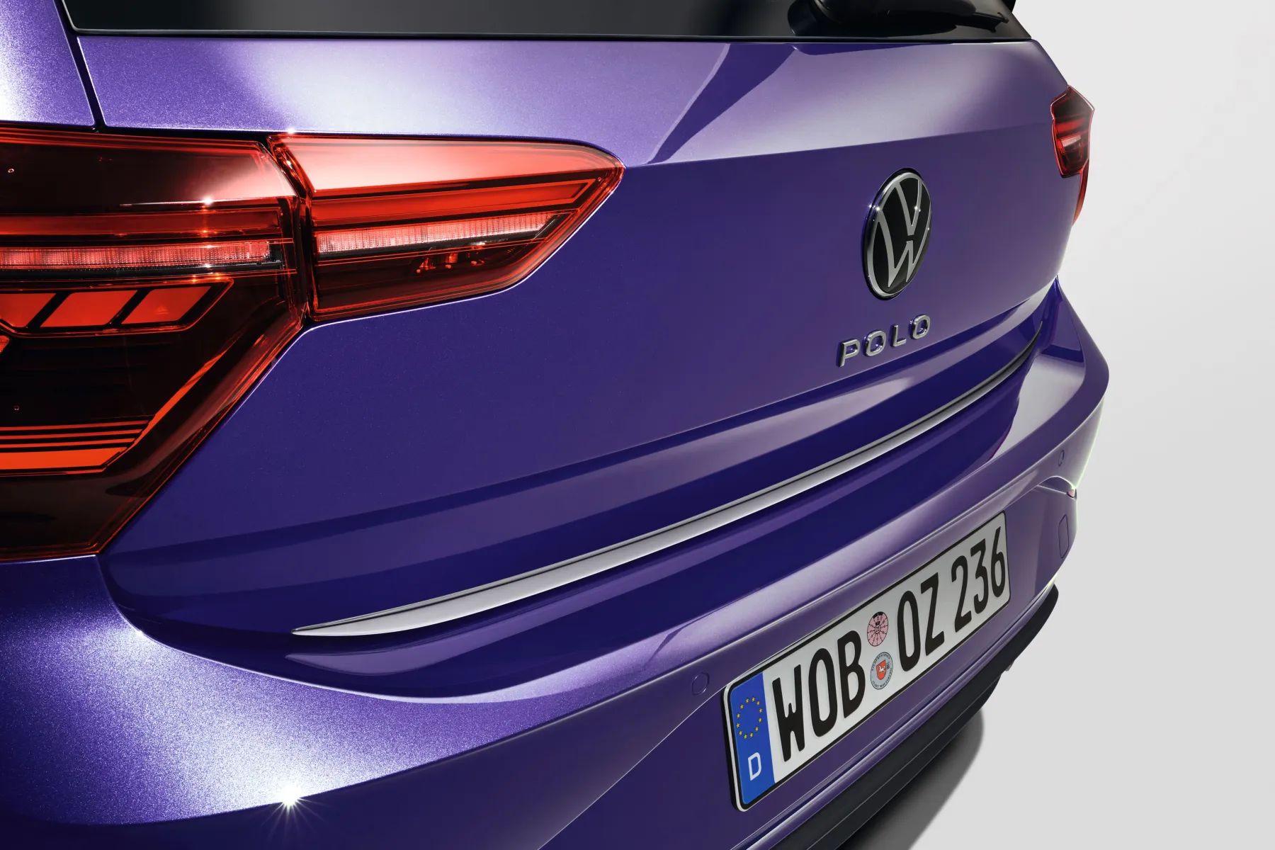 Volkswagen Original Schutzleiste für Heckklappe