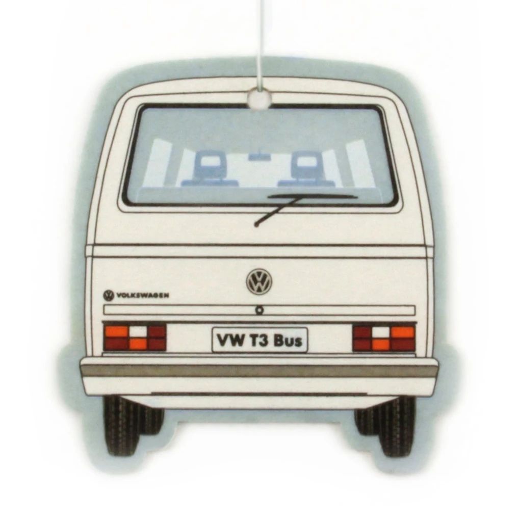 Volkswagen T3 Lufterfrischer, Pina Colada/weiß