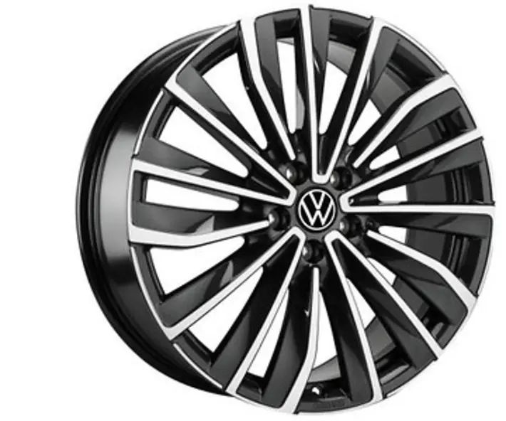 VW Seoul 7,5x20 5/112/44 schwarz glanzgedreht