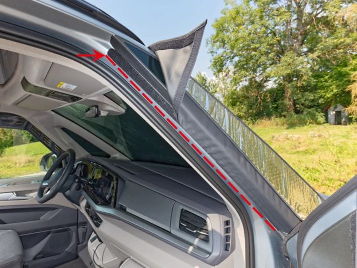 BRANDRUP®  ISOLITE® Outdoor VW T7, Windschutzscheibe außen