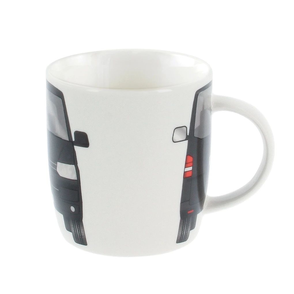 Volkswagen T5 Bus Kaffeetasse 370ml in Geschenkbox - Schwarz