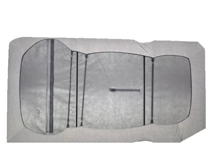 BRANDRUP® iXTEND® Spannbettlaken "Single-Jersey" Original-Faltbett, weiß, Volkswagen T7 California Ocean/Coast