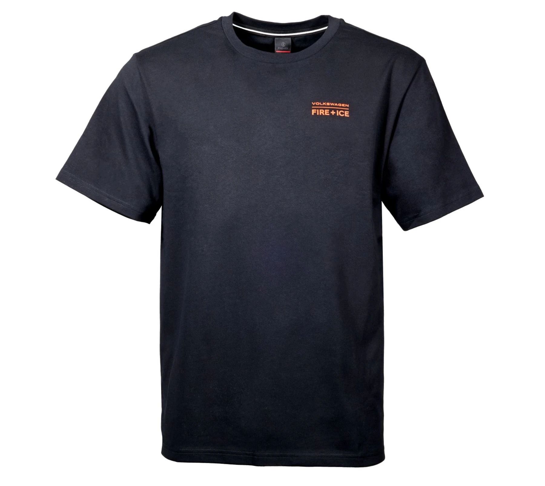 Volkswagen Unisex T-Shirt "Fire+Ice", schwarz