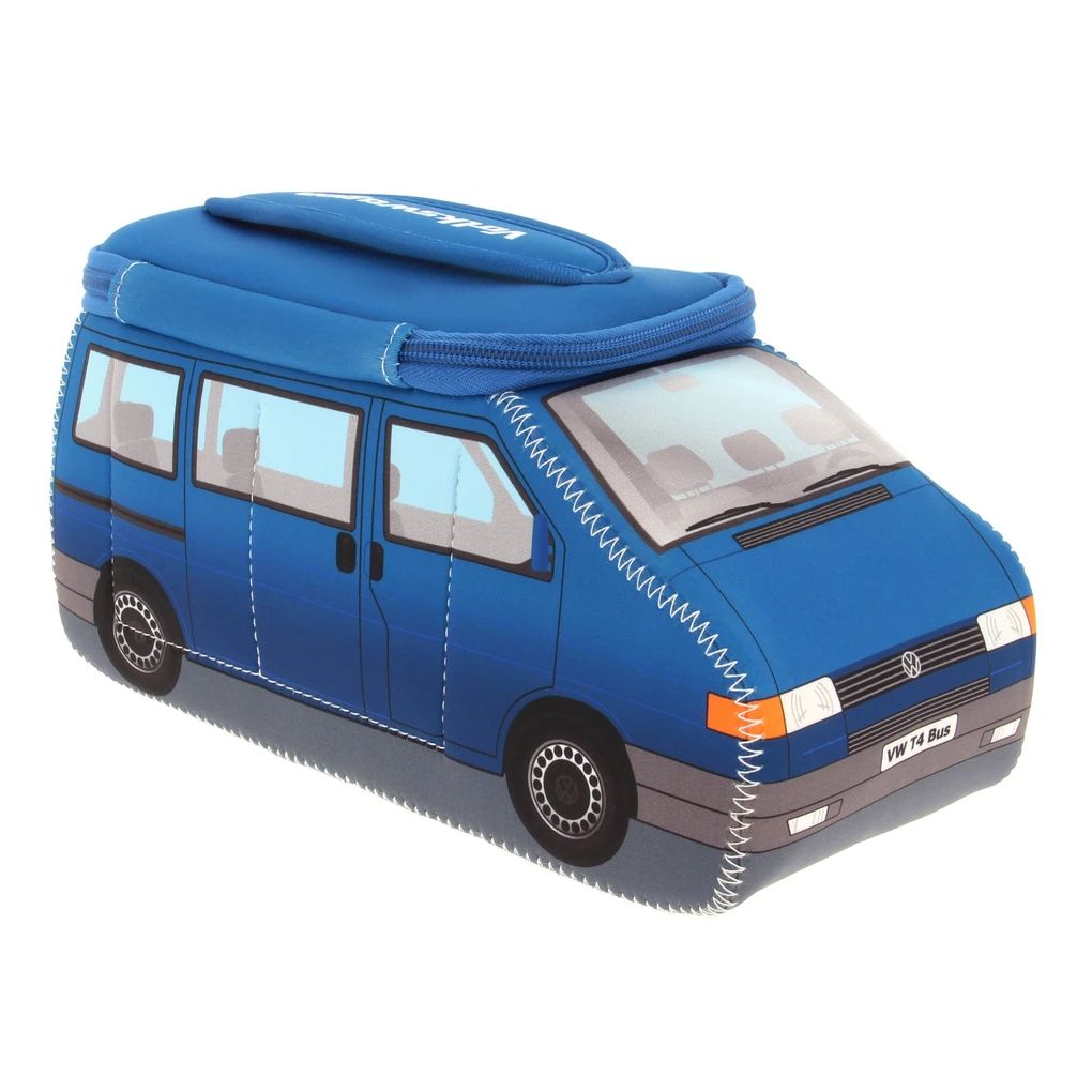 Volkswagen T4 Bus 3D Neopren Universaltasche - Blau