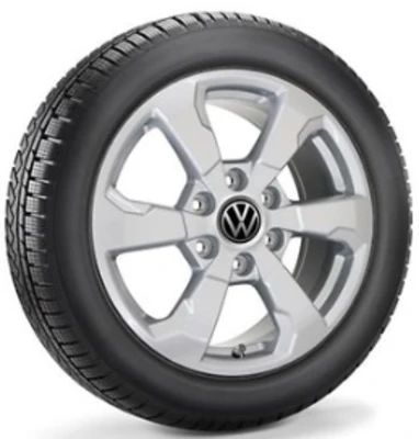 Volkswagen Original Winterkompletträder Amadora 18" RDKS, Silber, GOODYEAR