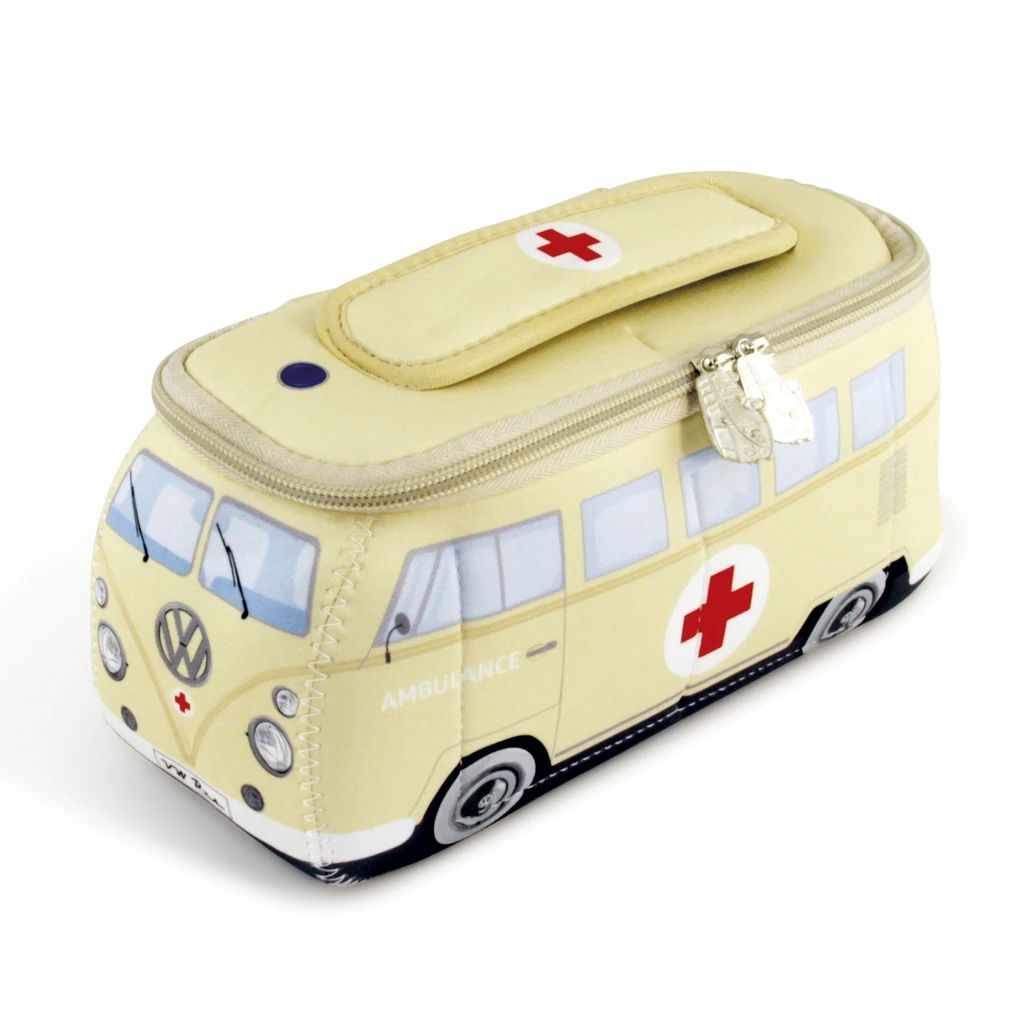 Volkswagen Bulli Neopren Mäppchen klein, Ambulanz/Rettungswagen