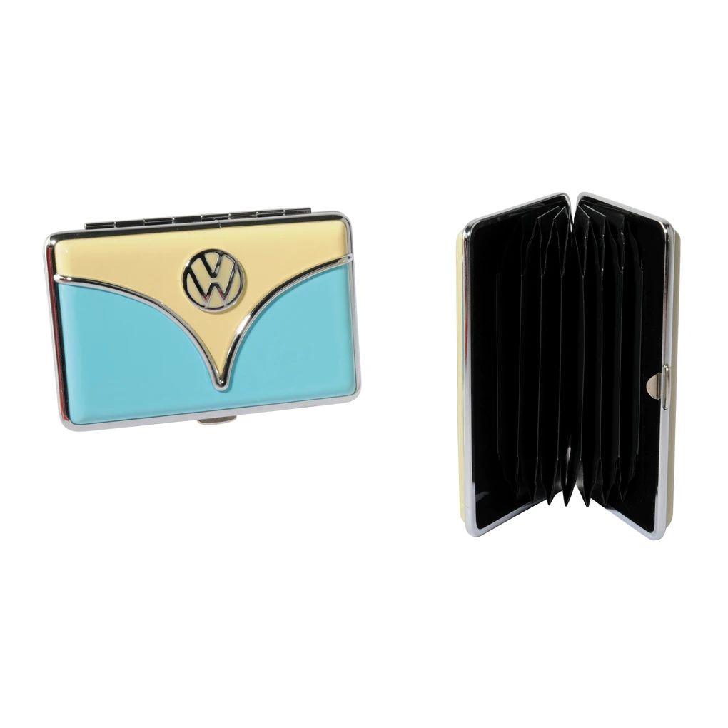 Volkswagen Bulli Visitenkartenetui, blau