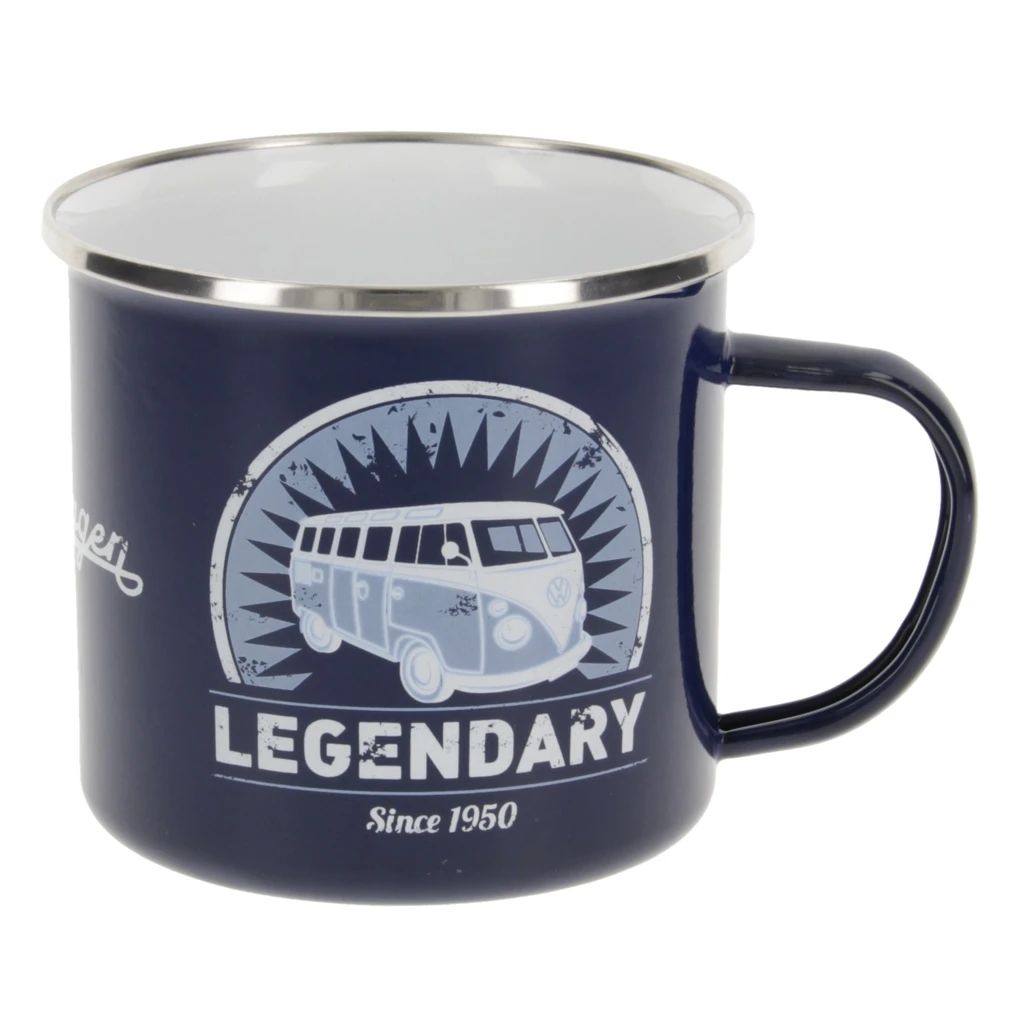 Volkswagen Bulli Emaillebecher-Set