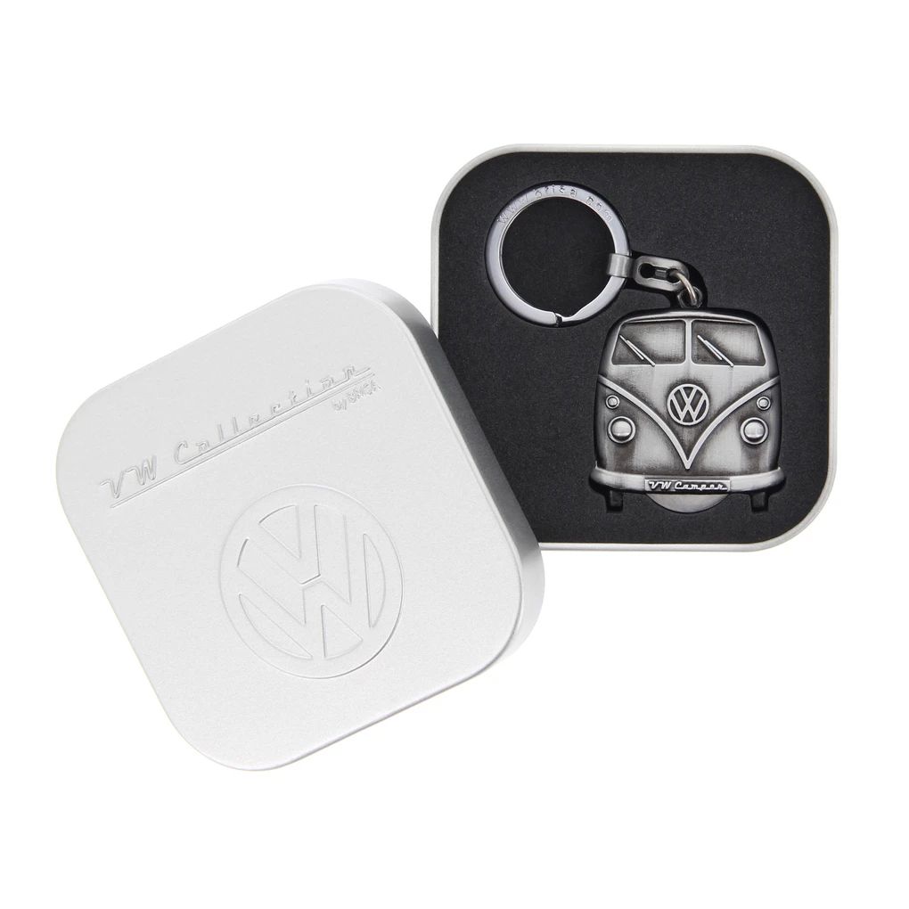 Volkswagen Bulli Schlüsselanhänger mit Einkaufswagenchip