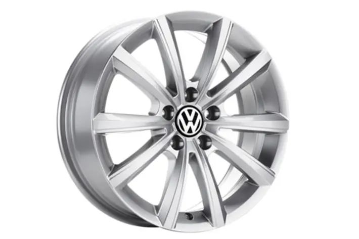 Volkswagen Leichtmetallfelge Merano 6,5x17 5/112/38 Brilliantsilber