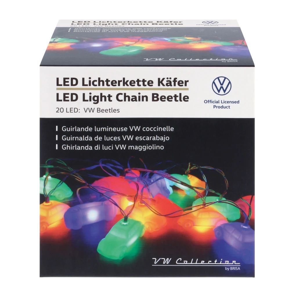 Volkswagen Beetle 3D LichterketteI 3m, 20 x LED, BUNT
