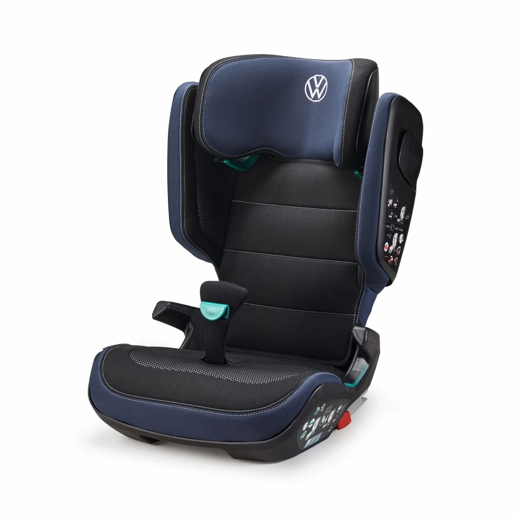 Volkswagen Original i-SIZE Kindersitz, Kidfix, Kinder 3 1/2 - 12 Jahre/100-150cm, nach Norm R129
