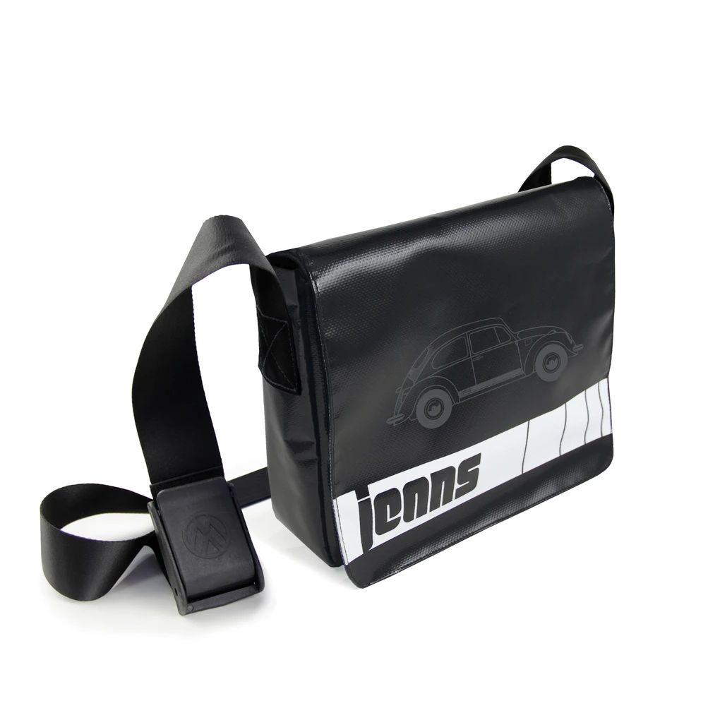 Volkswagen Käfer Schultertasche groß aus LKW-Plane