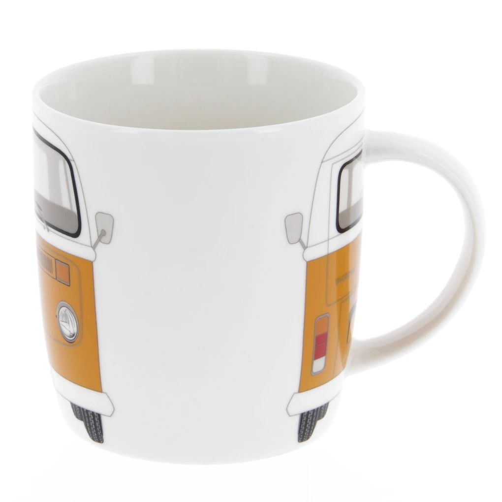Volkswagen Bulli T2 Kaffeebecher, gelb