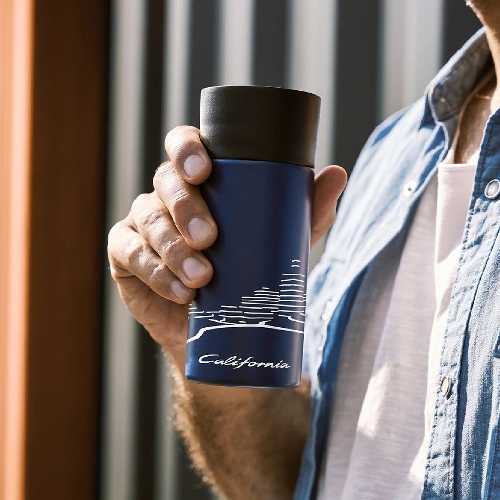 Volkswagen California To-Go Thermobecher 0,35L Blau