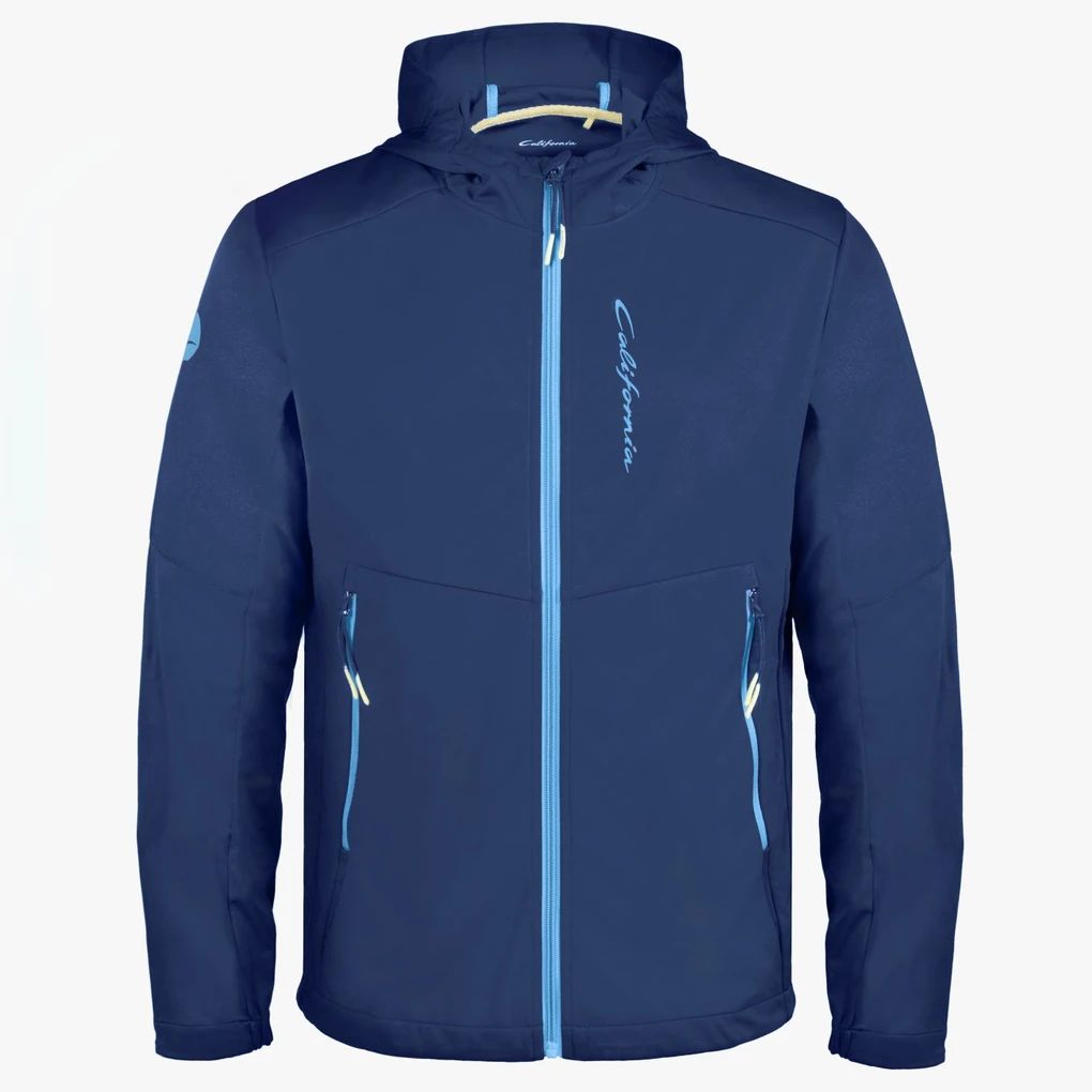 Volkswagen California Softshelljacke elegant Herren Blau