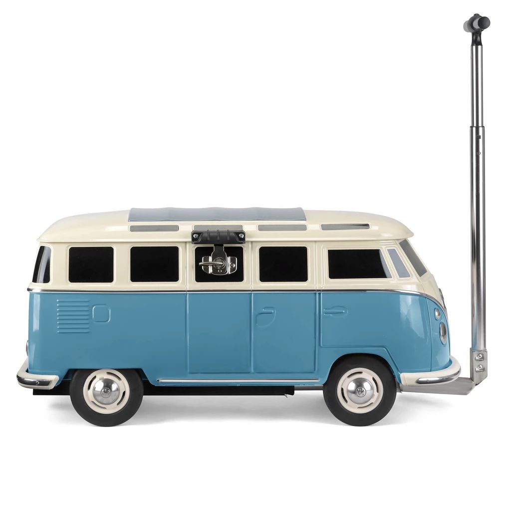Volkswagen T1 Bus fahrbare Kühlbox - Blau
