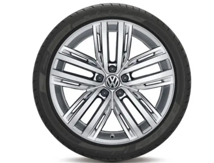 Volkswagen Leichtmetallfelge Auckland 7x19 5/112/43 Sterlingsilber