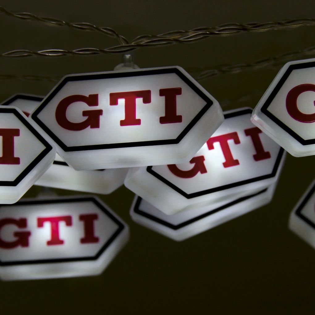 Volkswagen GTI Lichterkette, weiß