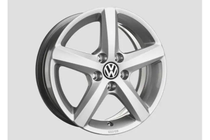 Volkswagen Leichtmetallfelge Aspen 6x15 5/100/40 Brilliantsilber