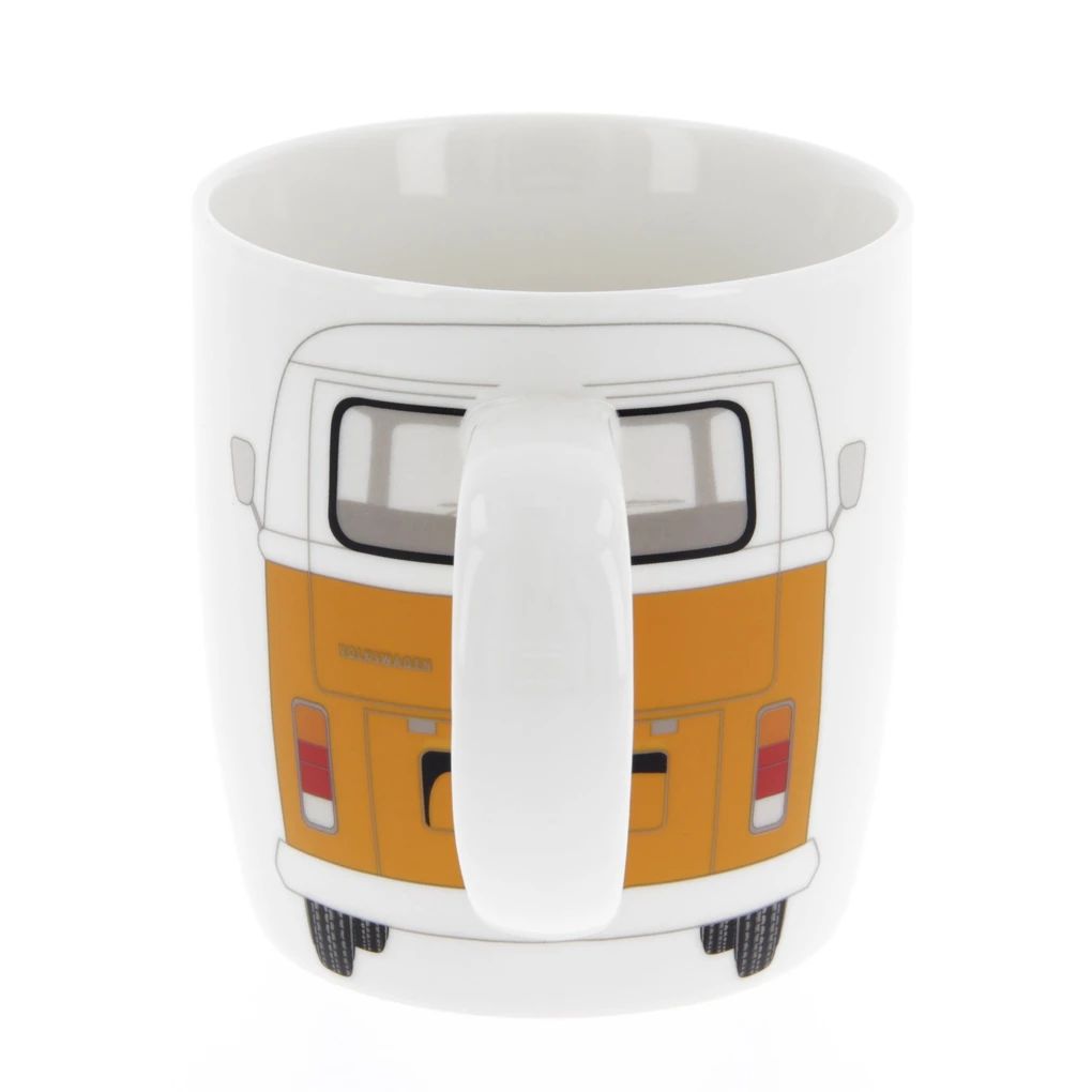 Volkswagen Bulli T2 Kaffeebecher, gelb