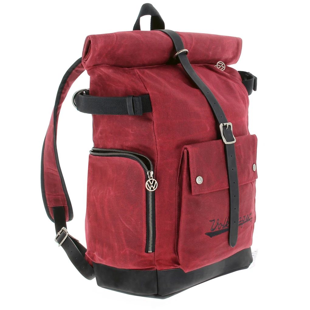 Volkswagen Vintage Rolltop Rucksack