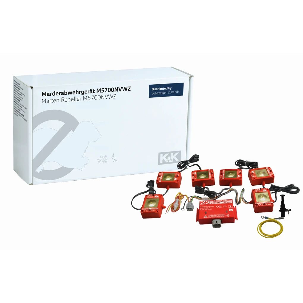 Volkswagen Zubehör Marderabwehranlage K&K M5700N, mit Hochspannung und Ultraschall