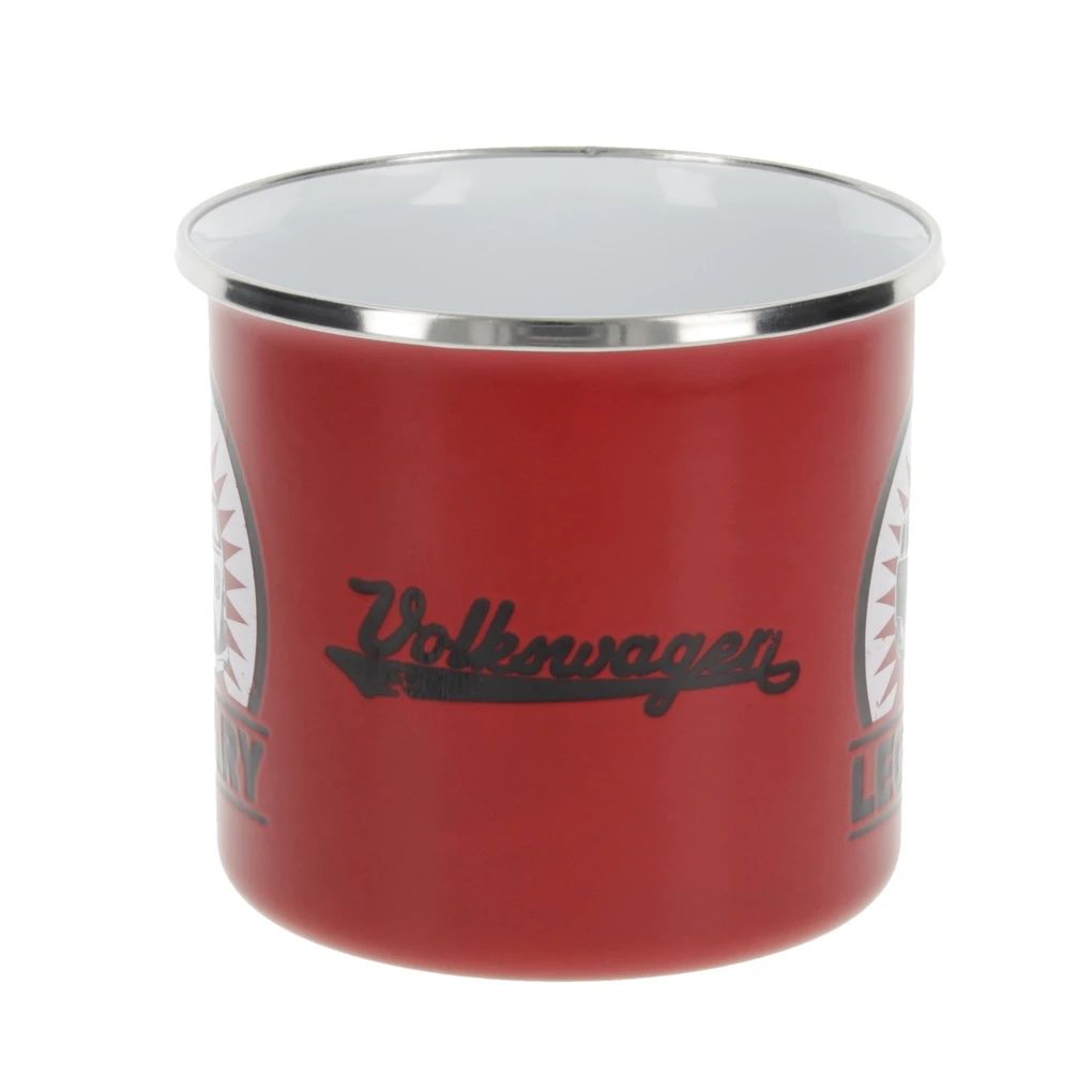 Volkswagen Bulli Kaffeebecher aus Emaille, 500ml