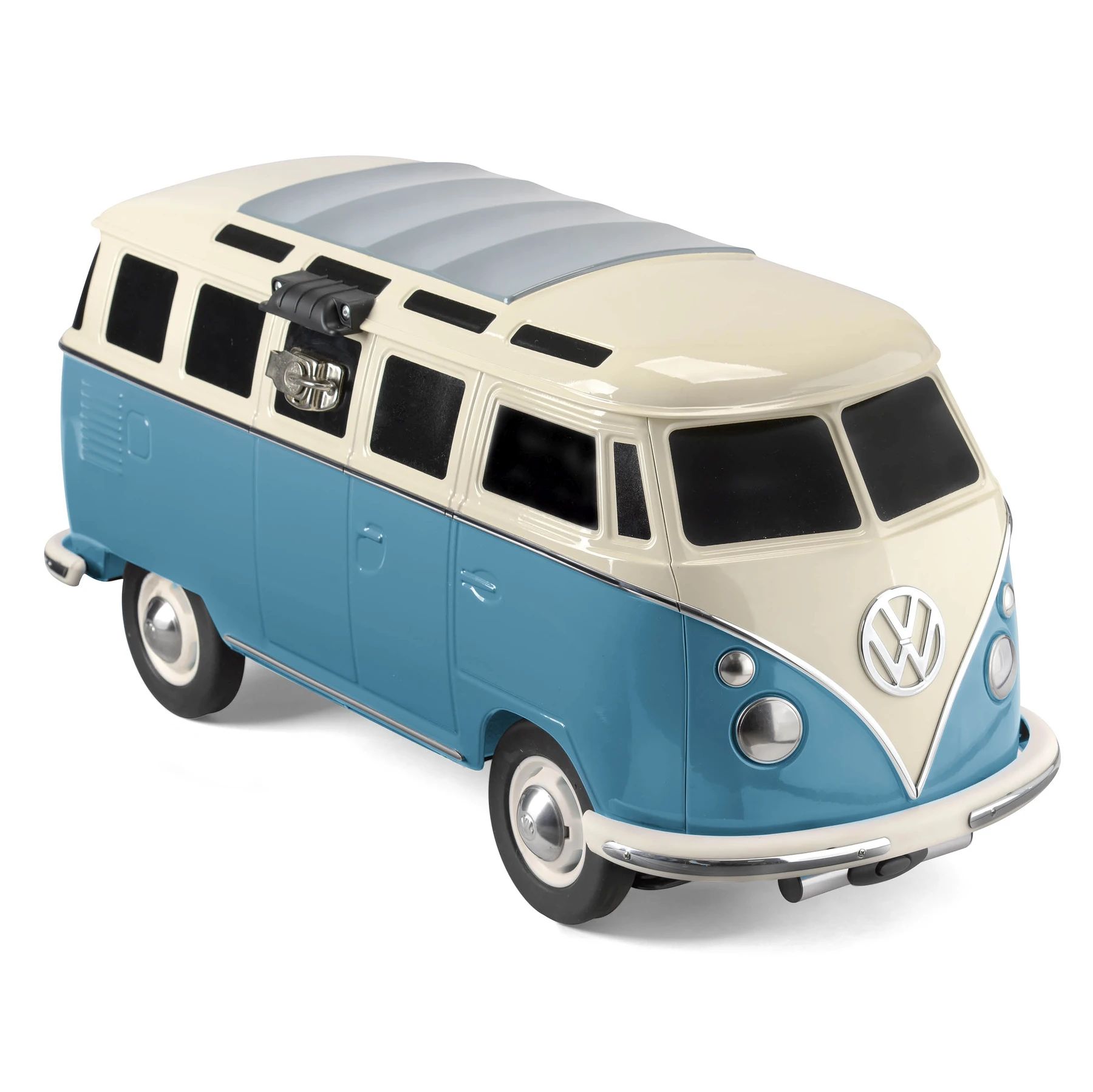 Volkswagen T1 Bus fahrbare Kühlbox - Blau
