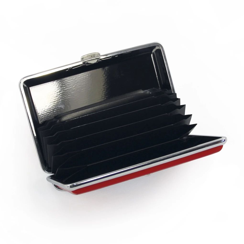 Volkswagen Bulli Visitenkartenetui, rot