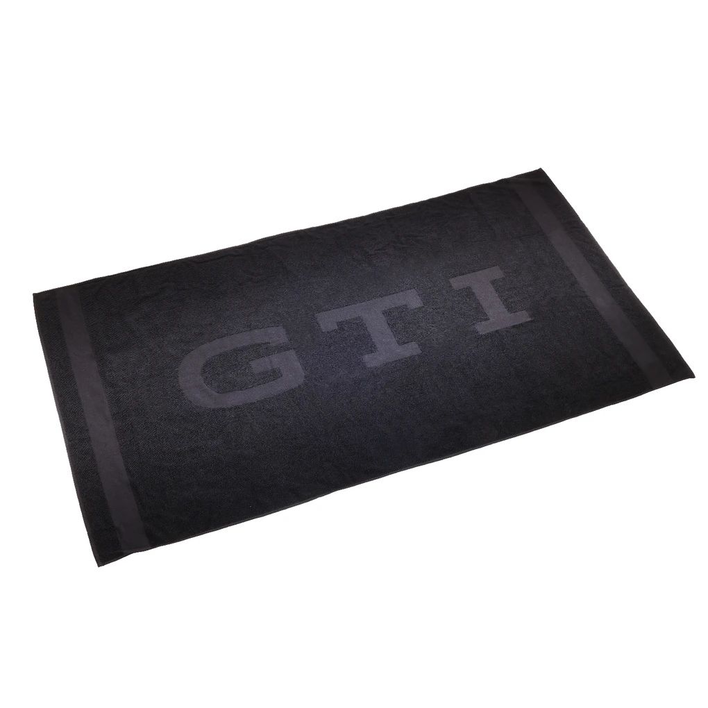 Volkswagen GTI Badetuch schwarz