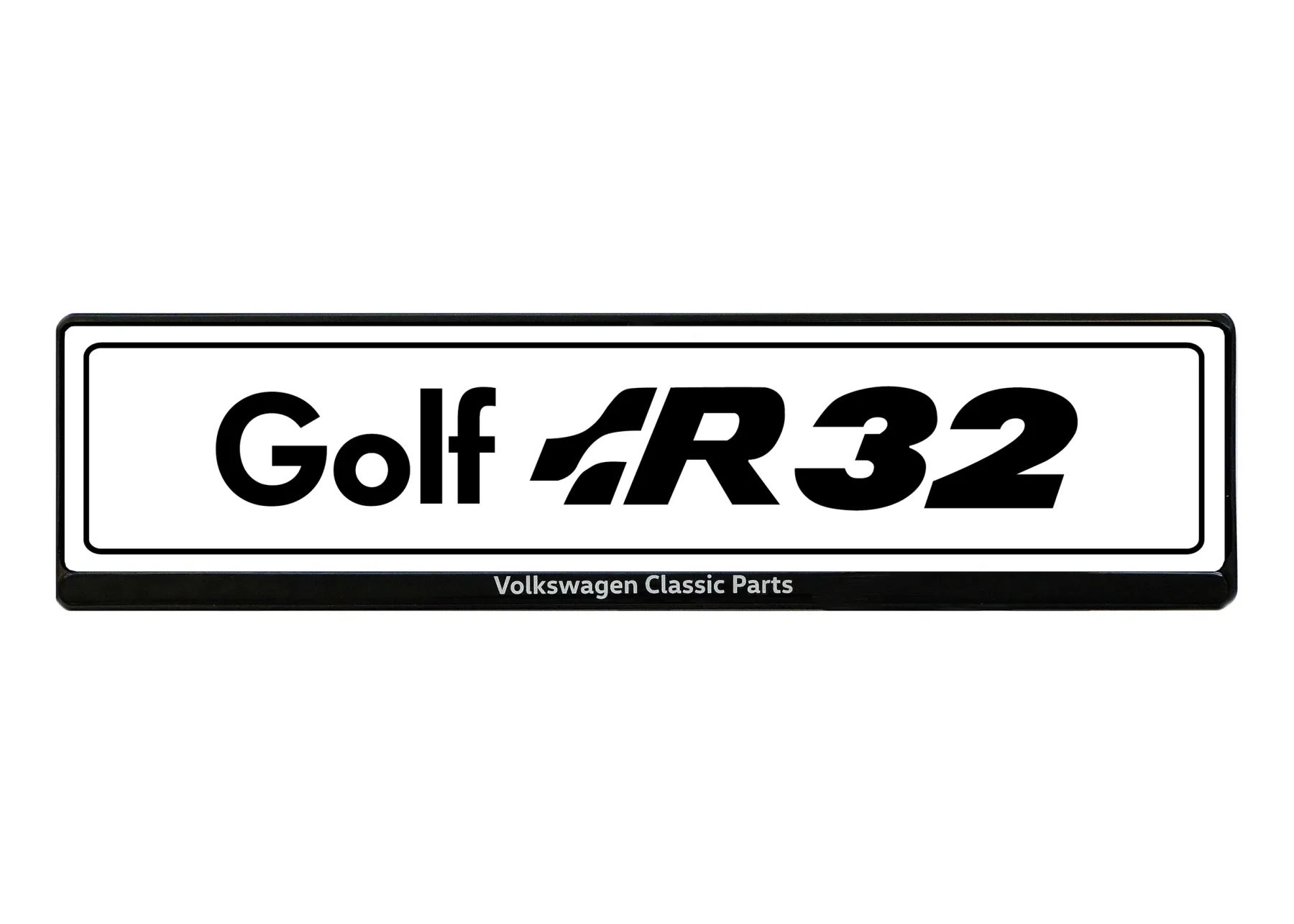Volkswagen Classic Parts Showkennzeichen Golf "R32"