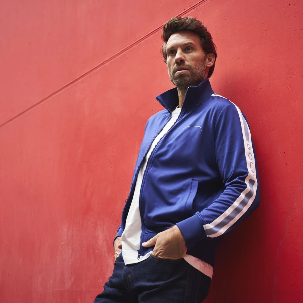 Volkswagen Unisex Trainingsjacke, blau