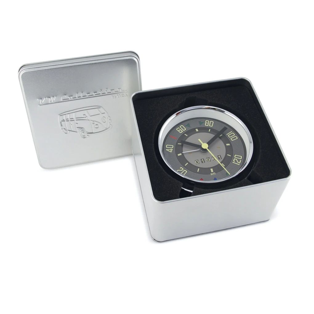 Volkswagen Bulli Wecker im Tacho Design