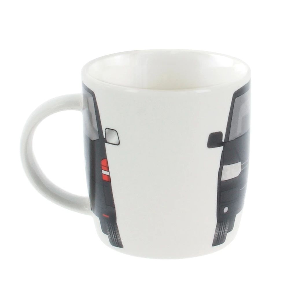 Volkswagen T5 Bus Kaffeetasse 370ml in Geschenkbox - Schwarz