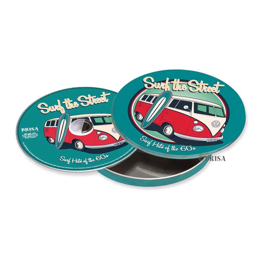 Volkswagen Surf-Hits Musik-CD in Metalldose