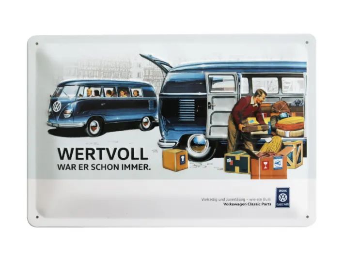 Volkswagen Classic Parts T1 Bulli Blechschild
